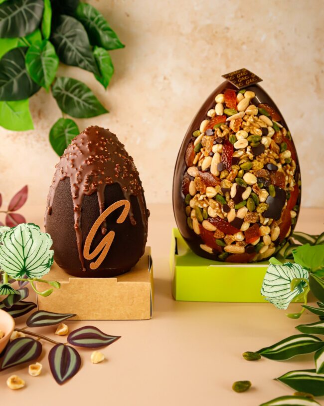 Duo Oeuf Rocher et Oeufs en chocolat de Pâques - Maison Guillet