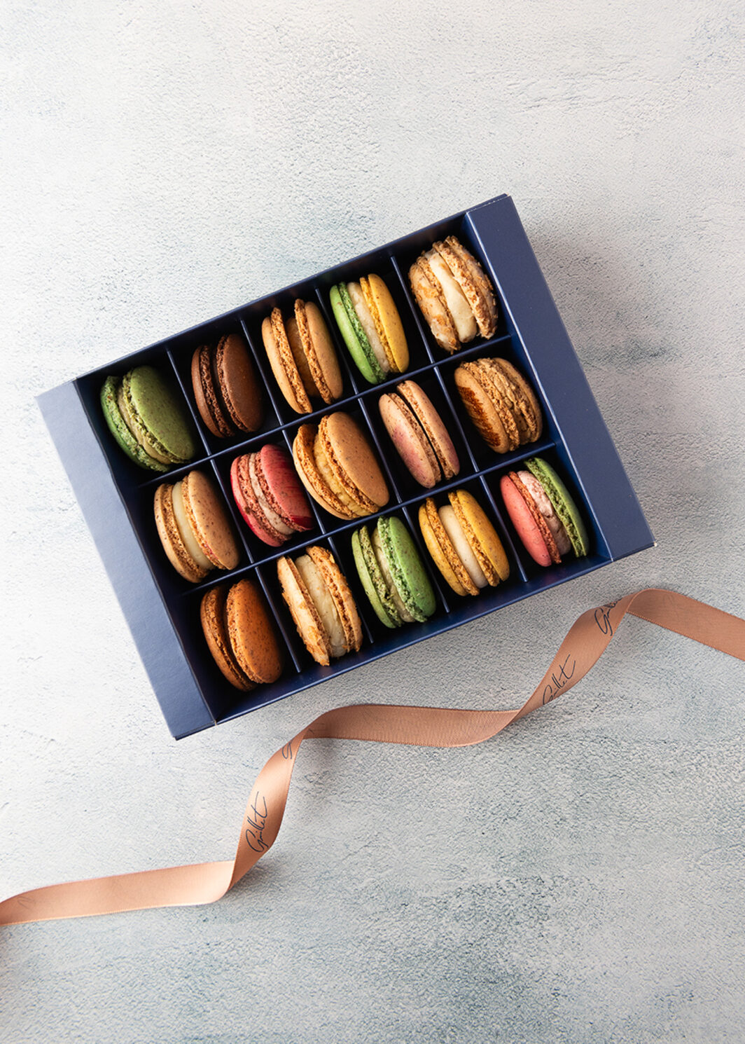 Coffrets Macarons artisanaux de la Maison Guillet