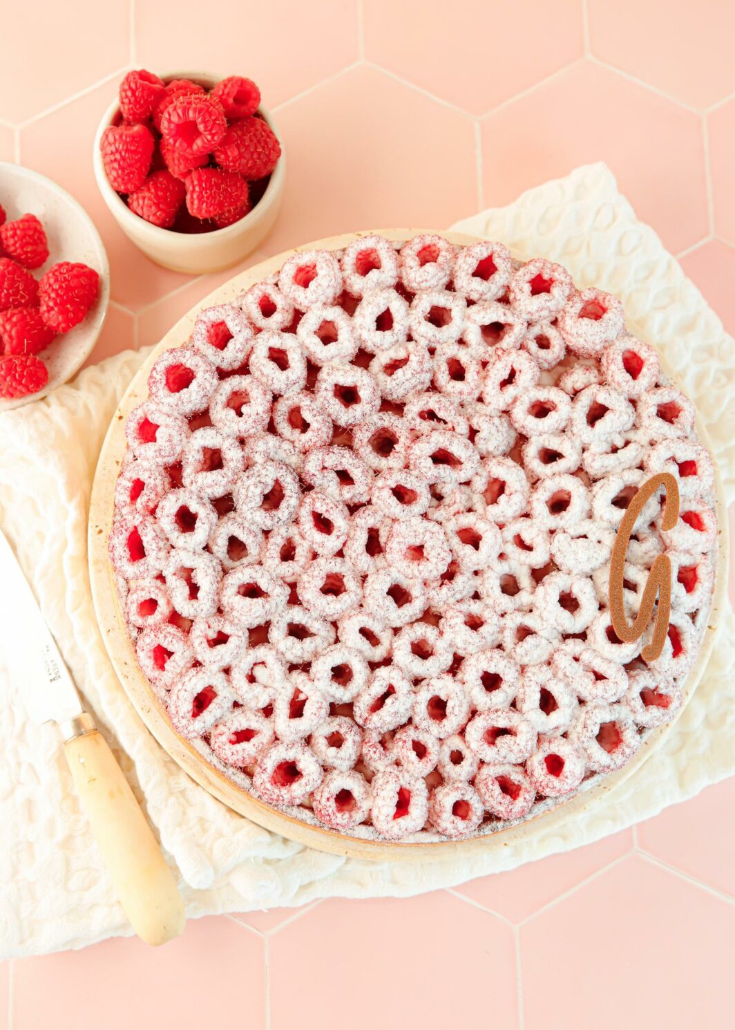 TARTE AUX FRAMBOISES